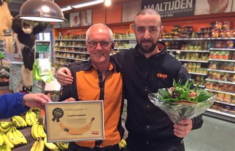 banana awards voor coop en spar winkels noordoostpolder noordoostpolder