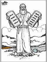 Testament Mose Moses Bibel Altes Mozes Bijbel Kleurplaten Kleurplaat Nukleuren Malvorlagen Gamle Geboden Testamente Det sketch template