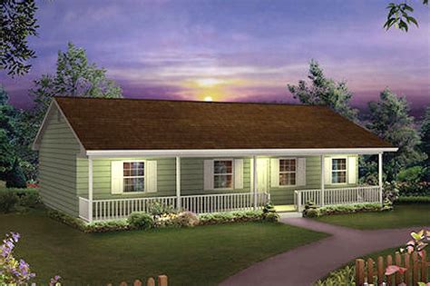 ranch style house plan  beds  baths  sqft plan   cottage style house plans
