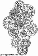Paisley Malvorlage Mandalas Colorpagesformom Circles Glue Colorarty Kaynak Artikel sketch template