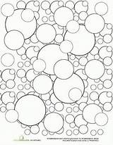 Bubble sketch template