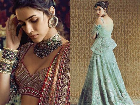 you can t miss kriti sanon s hot bridal looks times of india