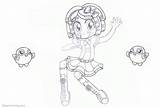 Coloring Pages Lineart Starlight Lalaloopsy Dot Kids Printable sketch template