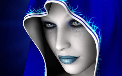Blue Dreams Fantasy Girl Fantasy Girl Fantasy Women Blue Lipstick