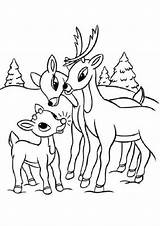 Mommy Tulamama Reindeer Easy sketch template
