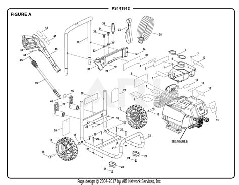 homelite ps powerstroke pressure washer mfg   parts diagram  figure