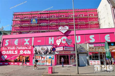 Pink Palace Sex House Reeperbahn St Pauli Hamburg Deutschland