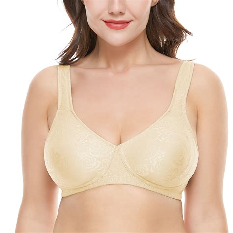 wingslove women s plus size full coverage bra wirefree non padded