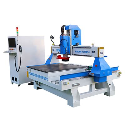 axis linear atc cnc router  rotary device blue elephant