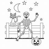 Coloring Pages Skeleton Minecraft Getcolorings Printable sketch template