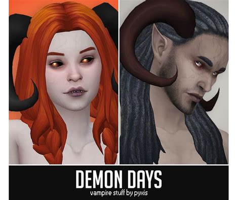 Demon Days Vampire Stuff Pyxis Sims Sims Sims 4