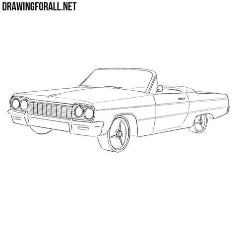 draw  chevrolet impala