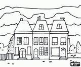 Colorear Villages Towns Oncoloring sketch template