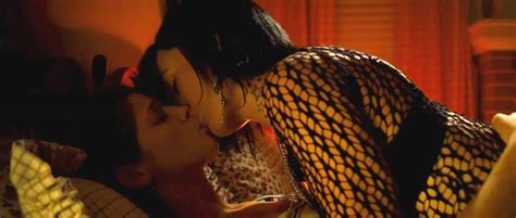 olivia wilde and ashley greene making out in lesbian scene from butter scandal planet