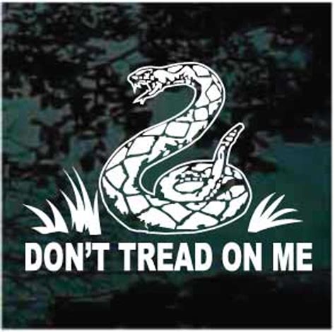 dont tread   car window decals stickers decal junky