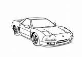 Mazda Rx sketch template