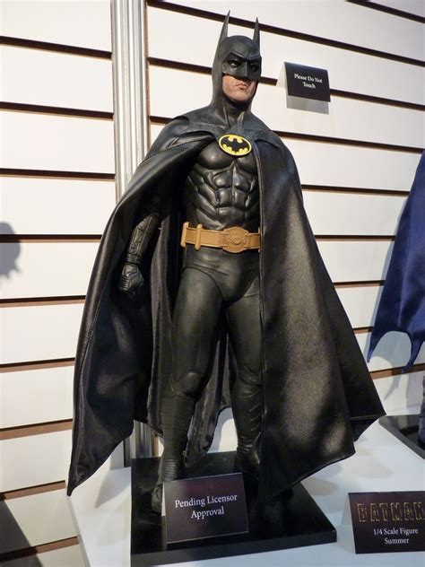 Adam West And Michael Keaton Batman 1 4 Scale Figures Revealed