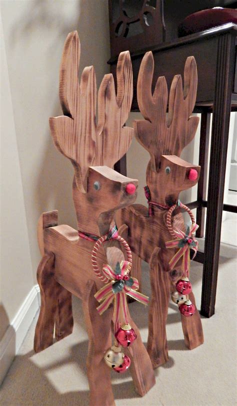 awesome  gorgeous diy christmas crafts wooden ideas https