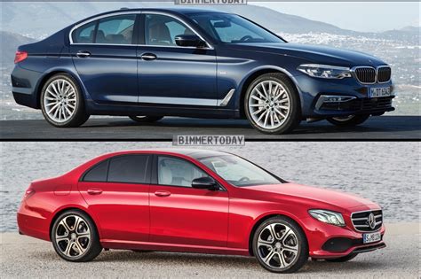 Bmw 5 Series G30 Vs Mercedes Benz E Class Video Comparison