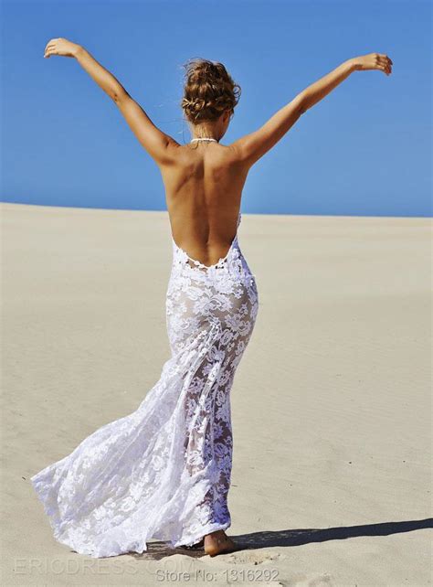 Boho Style Lace Sweetheart Mermaid Wedding Dresses 2015 Sexy Open Back