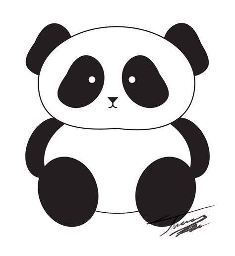 panda clipart face   cliparts  images  clipground