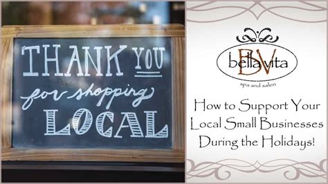 support  local small businesses   holidays bella