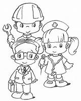 Labor Coloring Pages Kids Color Printable Preschool Familyholiday Costumes Fun Print These Having Many Beside Careers Learn Through Also Family sketch template