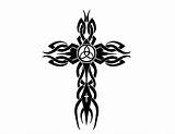 Cross Tribal Tattoo Celtic Simple Drawing Designs Deviantart Clipart Clipartbest Wallpaper 2009 sketch template