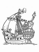Piraat Piet Schip Piratenschip Piratenboot Piraten Kleuren Schuit Scheve Pirat Ausmalen Adult Coloriages Leukvoorkids Zeilschip Piratenschiff Malvorlage Barco Mandalas Piratas sketch template