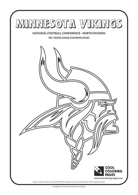 cool coloring pages nfl american football clubs logos national