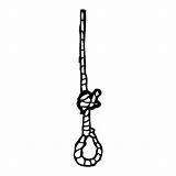 Noose Hangman sketch template