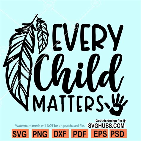 child matters svg bundle orange shirt day svg children