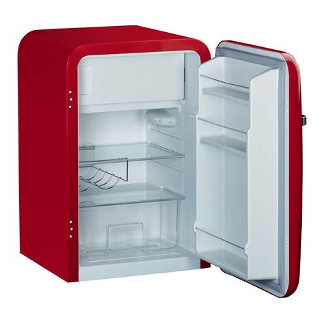 retro fridge  rouge refrigerateur ikohs