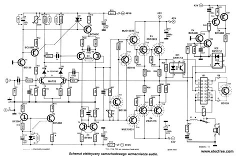 circuits  high power transistor amplifier circuits  watts   watts rms simple