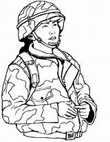 Coloring Army Pages Soldier Printable Drawing Animated Coloriage Man Female Boys Militaire Dessin Sheets Tableau Choisir Un Getdrawings Picgifs Clipartmag sketch template