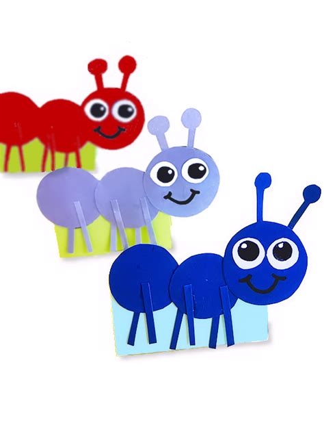 easy paper ant craft  kid