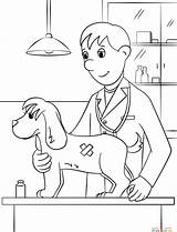 Coloring Pages Veterinary Pediatrician Getdrawings Vet Getcolorings sketch template