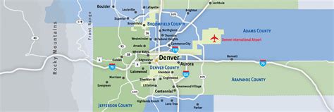 Download Metro Denver Area Zip Code Map Free Buyblogger