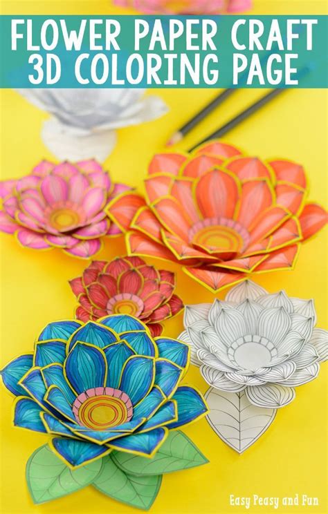 printable paper crafts  adults home family style  art