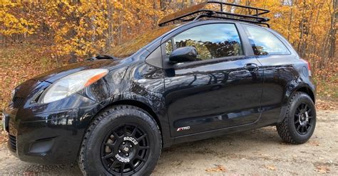 subcompact showcase jake browns lifted toyota yaris subcompact culture  small car blog
