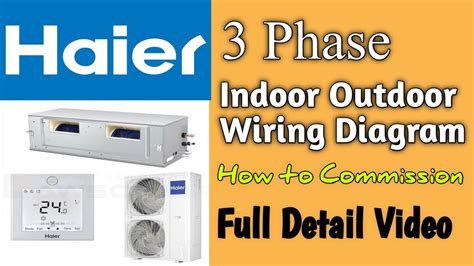 phase air conditioner wiring connection diagram