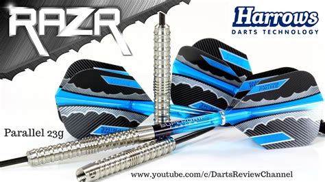 harrows razr parallel  darts review youtube
