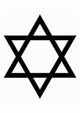 David Star Coloring Estrela Jewish Symbols Grande Davi Mundo Em Símbolos Pages Edupics Pasta Escolha Judaica sketch template