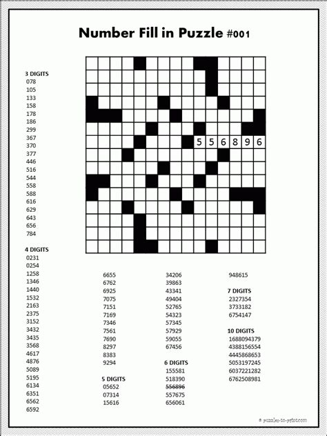 printable word fill  puzzles template blowout