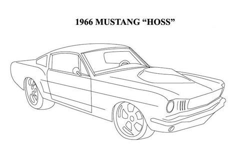 ford mustang car coloring page  printable coloring pages  kids