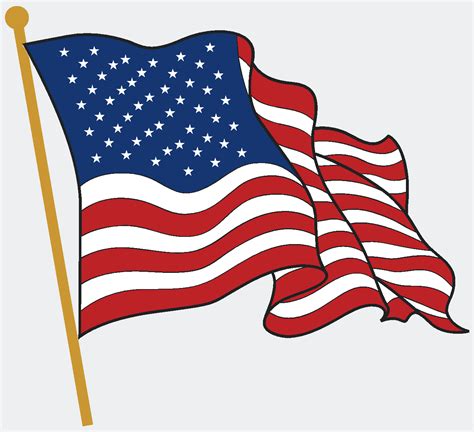 american flag clipart  usa flag  image