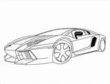 Lamborghini Coloring Pages Aventador Printable Drawing Print Sheets Car Veneno Adults Gallardo Color Getdrawings Getcolorings Side Sketch Race Template Colorings sketch template