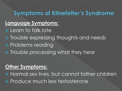 What Is The Treatment For Klinefelter Syndrome