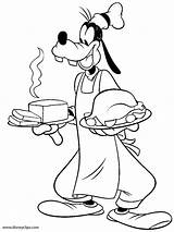 Goofy Disney Cooking sketch template