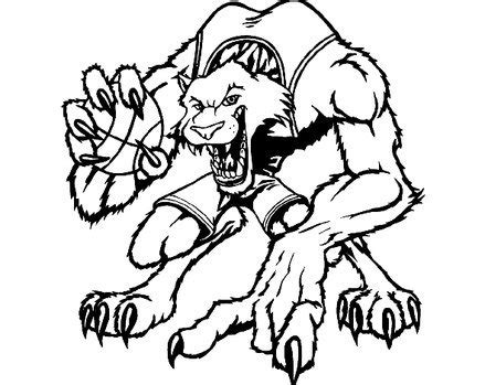 kentucky wildcats logo coloring pages sketch coloring page